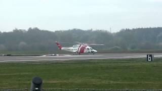preview picture of video 'SAR Sikorsky S 76C SE-HAJ taking-off from EKRN'
