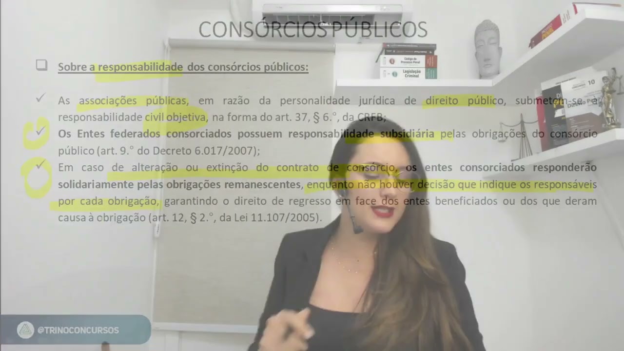 Aula 10.1 – Direito Administrativo: Consórcios Públicos e Convênios - Prof. Caroline Argolo