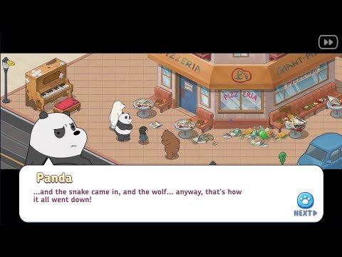We Bare Bears Match3 Repairs #11 Downtown - Chinatown Restoration