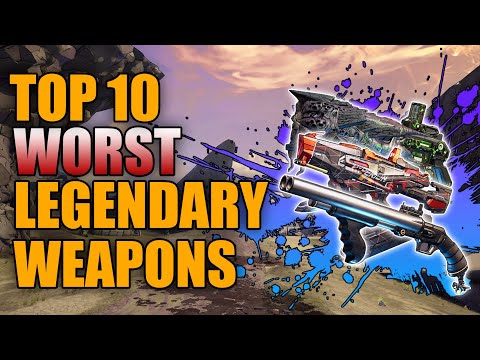 Borderlands 3 | Top 10 Worst Legendary Weapons in the Game - Don't Pick These Up!