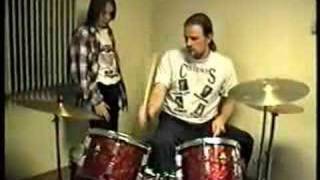 Andreas Kleerup and Anders Johansson/Drumlesson