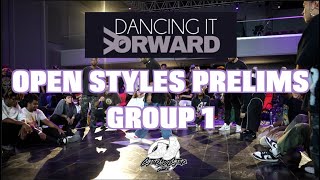 Open Styles Prelims | Group 1 | Dancing It Forward 2025 | #SXSTV