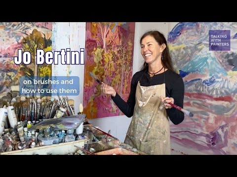 Jo Bertini talks with Maria Stoljar about brushes and how to use them