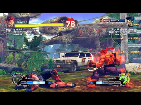 USFIV~ Evil Ryu (gootecks) vs.  M.Bison (Taiga Uppercut) HD