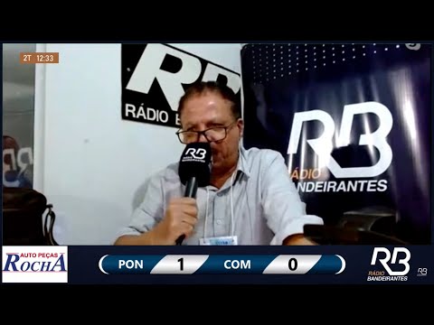 1º Gol Ponte Preta (Narração: Carlos Batista) - Ponte Preta X Comercial - 21/03/2023