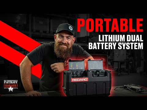 My NEW Favourite Weekend Accessory - Portable Lithium Dual Battery System - Redarc GoBLOCK