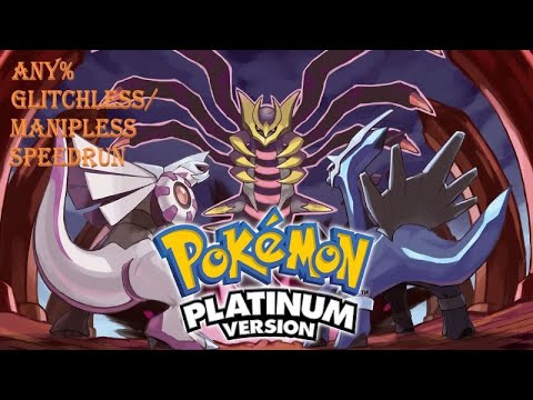 Pokemon Platinum Speedrun / Any% / Glitchless / Manipless / 4:35:39