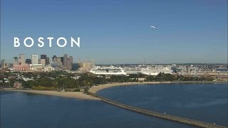 preview picture of video 'City of Boston, Massachusetts from Above in High Definition (HD)'