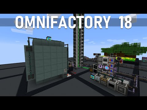 Omnifactory - NC Fission Reactor & Circuit Wafer Automation! Minecraft - Episode 18