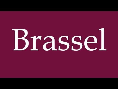 How to Pronounce ''Brassel'' Correctly in German