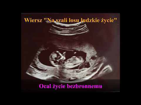 Wiersz "Na szali losu ludzkie życie"