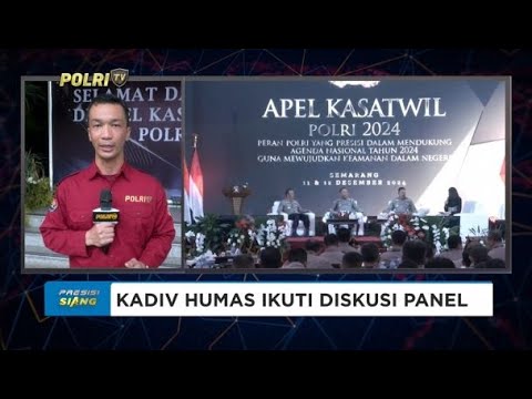 LIVE REPORT -  APEL KASATWIL POLRI 2024 HARI KE-2