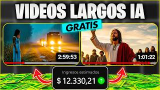 🤩Como Crear "VIDEOS LARGOS" con IA (+ 30 minutos) GRATIS y Desde 0🔥