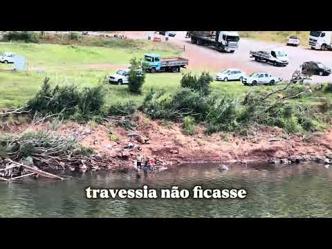 Ponte destruída, balsa levada pela correnteza… veja como está São Valentim hoje
