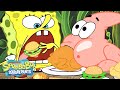 SpongeBob Characters Eating Food For 3 HOURS Straight SpongeBob