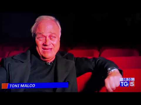 DAL TG 5    TONI MALCO AL TEATRO PARIOLI CON I PENSIERI DI UN UOMO
