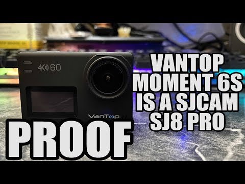 Proof the VanTop Moment 6S is really a SJ8 Pro