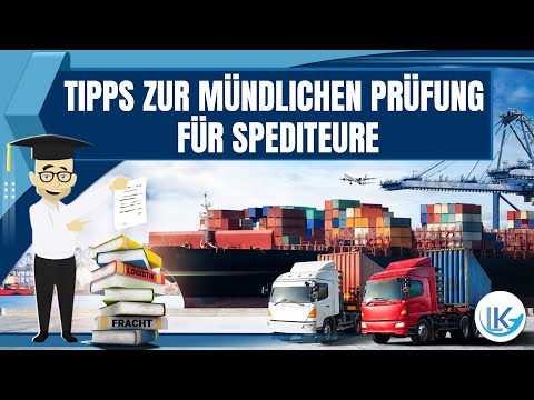 How to pass the oral final exam (freight forwarding and logistics service clerks)