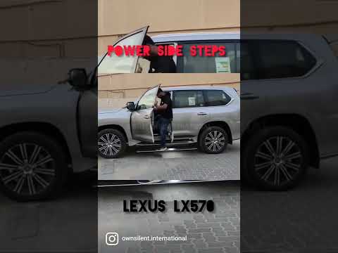 Power Side Steps For Lexus 570 OEM Design l #lexus #shorts