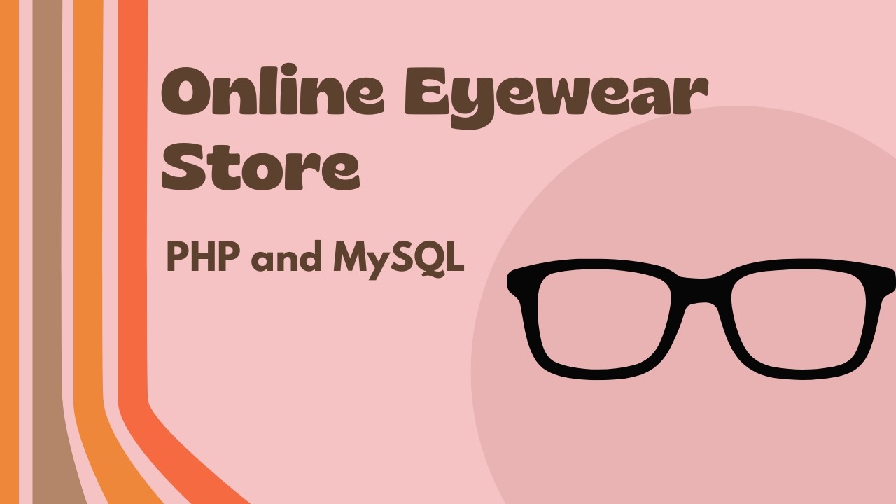 Online Eyewear Store using PHP and MySQL| PHPGURUKUL