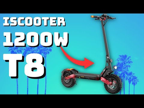 iScooter 1200W T8 Offroad escooter TEST