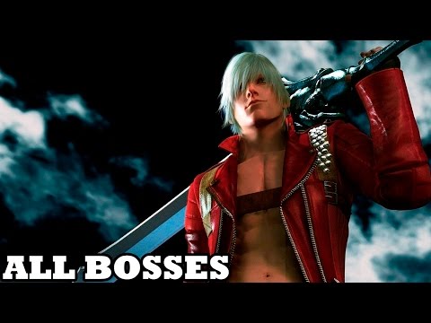 Devil May Cry 3 SE - All Bosses (With Cutscenes) HD