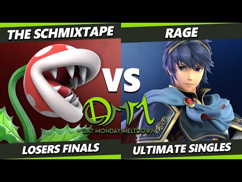 DAT MM 283 Losers Finals - Rage (Random) Vs. THE SCHMIXTAPE (Random) Smash Ultimate - SSBU