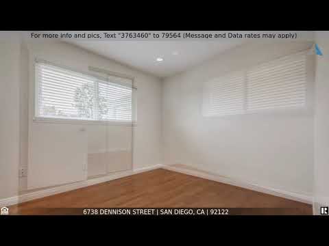 Priced at $1,199,000 - 6738 Dennison Street, San Diego, CA 92122