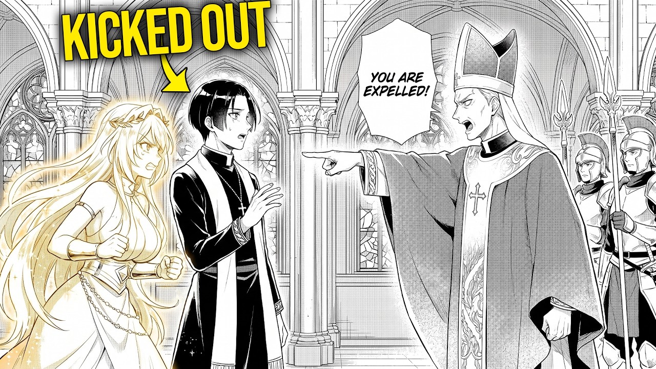 KICKED From The Church, The GODDESS Left With The S-Rank Priest To Join An F-Rank Party | Manga