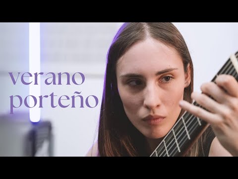 Astor Piazzolla – Verano Porteño | Classical Guitar performance by Clara Ciliberti