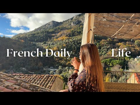 French Riviera Christmas Days 🎄 Baking La Bûche de Noël + Menton & Monaco Lights