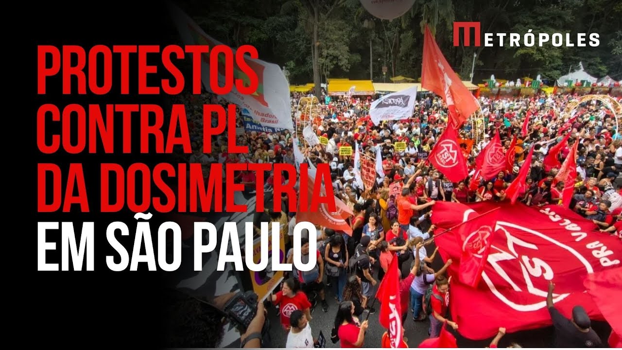 Ato contra o PL da Dosimetria reúne manifestantes em São Paulo; veja imagens 