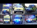 British Ambulances Responding Compilation - 2021