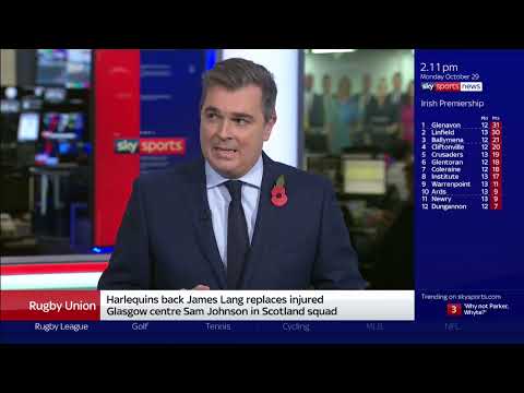 Sky Sports News (post helicopter crash) - 29 October 2018