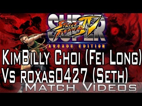 KimBilly Choi (Fei Long) Vs roxas0427 (Seth) SSF4 AE 2012 Match Video HD Super Street Fighter 4