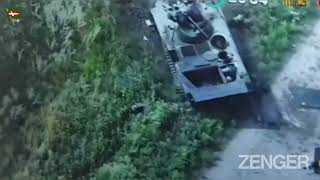 [分享］俄軍拋棄同袍乘BMP撤退下場...