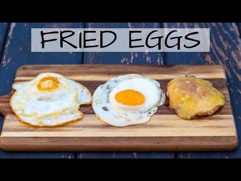 How To Fry An Egg - 3 Ways (The ULTIMATE Beginner Cooking Technique)