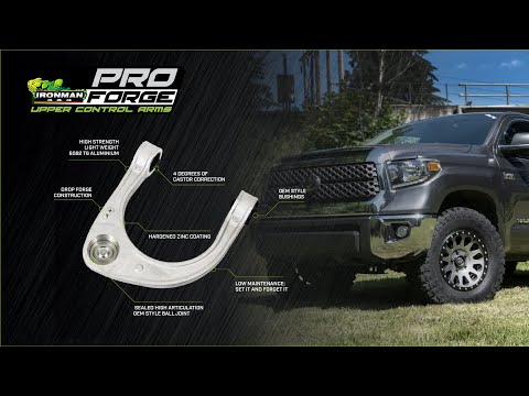 Ironman 4x4 Pro Forge Upper Control Arms Suited for Toyota Tundra | Install Guide