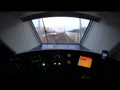 Train Driver's POV slt Hoofddorp - Schiphol - Amsterdam 2016