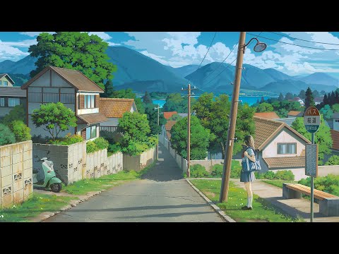 in the summer's heat. 🌻 anime lofi mix