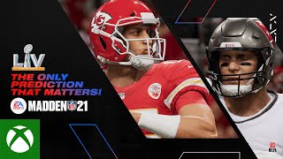 Xbox Madden 21 | Super Bowl LV Prediction (feat. The Spokesplayer) anuncio