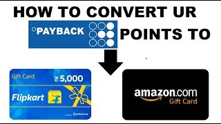 How To Convert Payback Points To Flipkart Or Amazon Shopping Vouchers