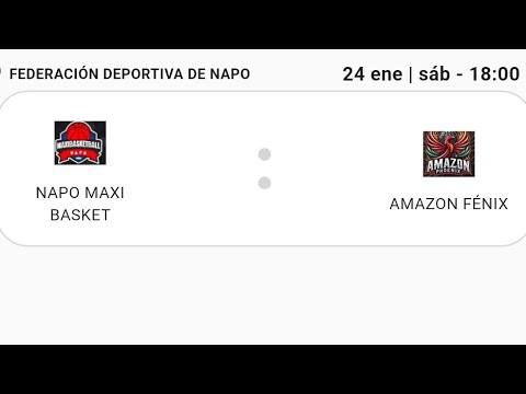 NAPO MAXI BASKET VS AMAZON FÉNIX 🐦‍🔥 
