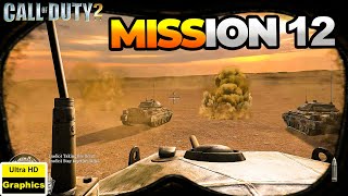 Call of Duty 2 Mission 12: Crusader Charge Walkthrough (Tank Mission) - David Welsh Gameplay