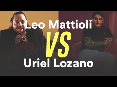 LEO MATTIOLI vs URIEL LOZANO - GRANDES ÉXITOS ENGANCHADOS
