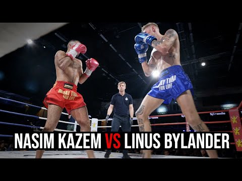 Nasim Kazem vs Linus Bylander | Muay Thai for Life 5.0 | Fight Highlights