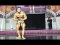 나바코리아 AOC 보디빌딩 프로전 5위, 김선호 선수 자유포징