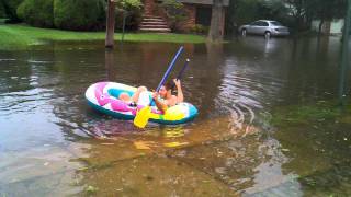 preview picture of video 'Hurricane Irene Flooding In Fair lawn, NJ'