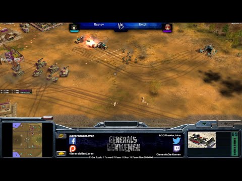 C&C: Zero Hour - Reznov(GLA) vs Excal(China)
