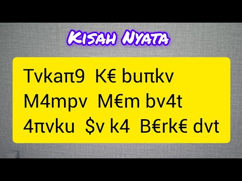 Tvk4g K€bvnku yg B4ru || Kisah Nyata